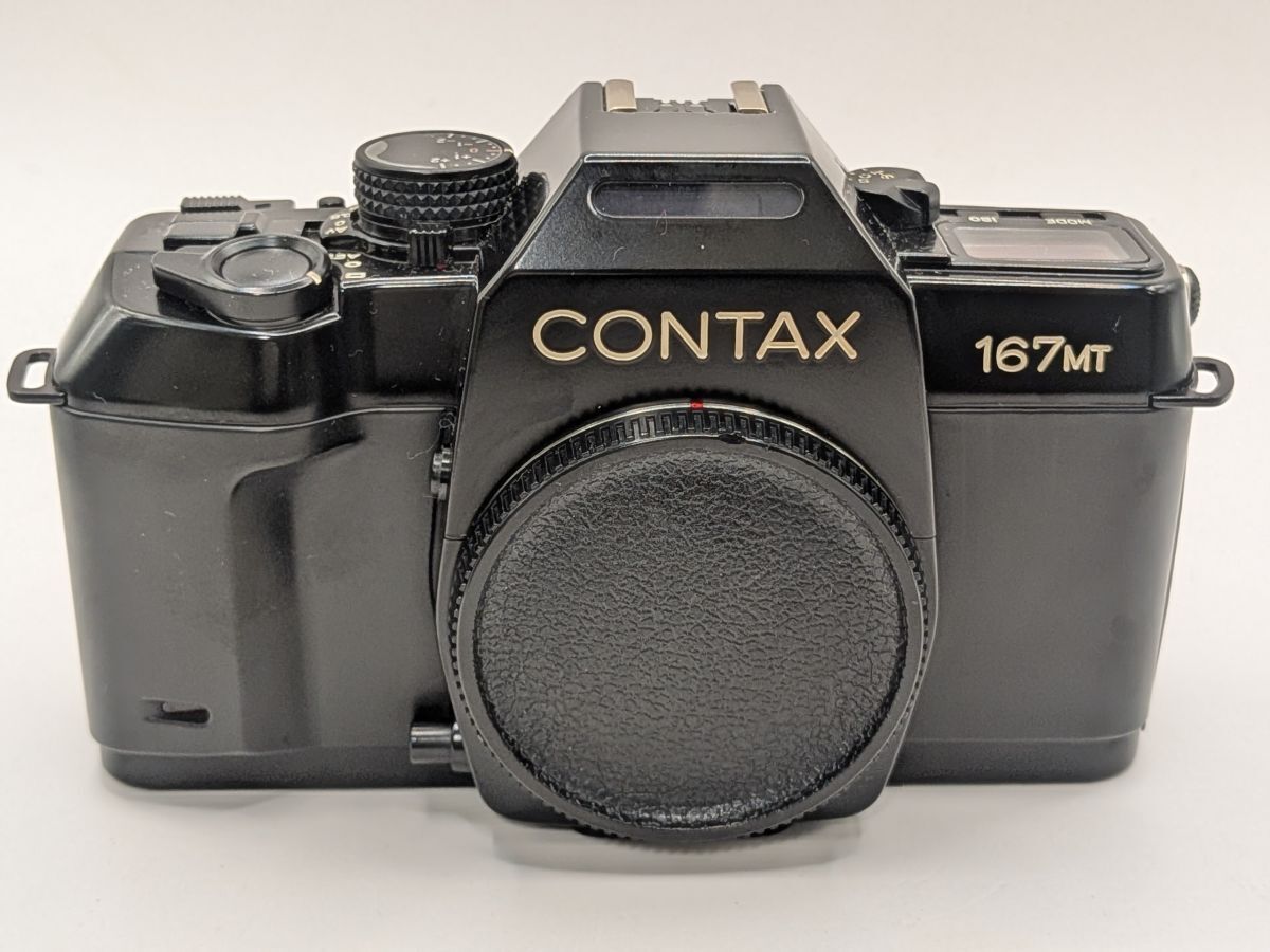 完動品】CONTAX 167MT フイルム一眼レフ 動作確認済み 完動品】CONTAX