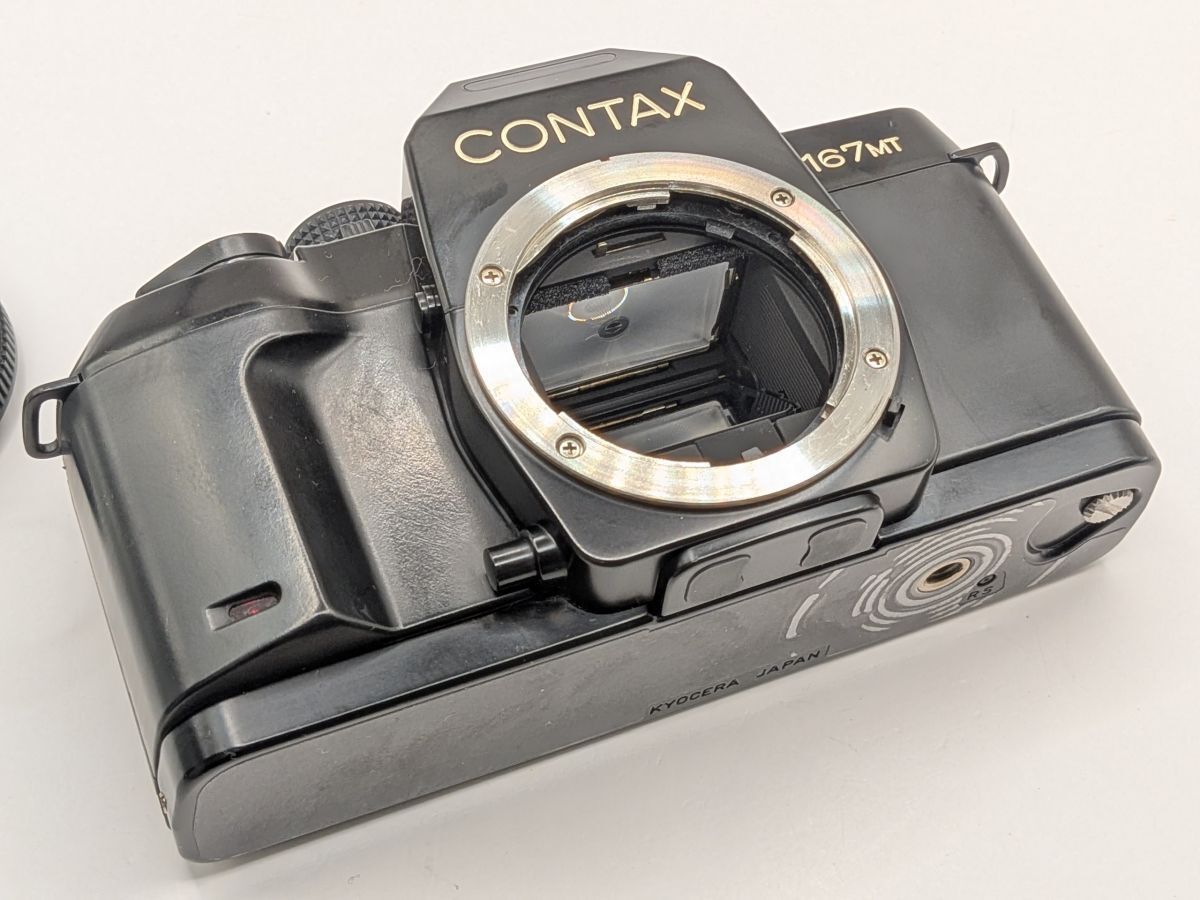 美品】CONTAX 167MT ボディ 露出計OK コンタックス ＃362 美品】CONTAX