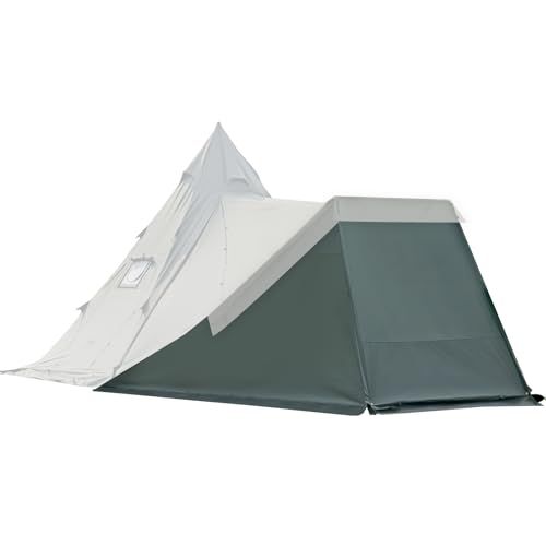 TOMOUNT ワンポールテント 2-4人用 tcテント 高さ2.8m ポリコットン 