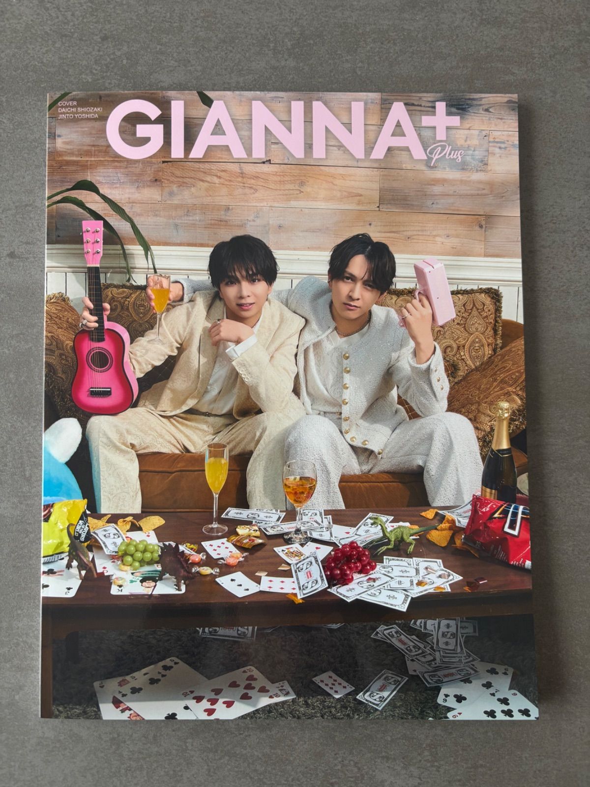GIANNAPlus M!LK 吉田仁人&塩﨑太智 HMV タワレコ特典 両面フォト