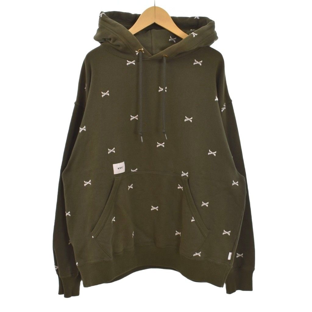 WTAPS ACNE/HOODY/CPTL.TEXTILE パーカー オリーブS WTAPS ACNE/HOODY/CPTL.TEXTILE パーカー オリーブS 【公式通販】