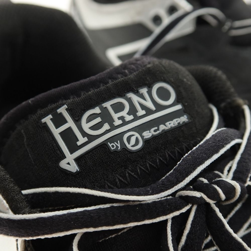 中古】ヘルノ Herno SCARPA GORE TEX スニーカー ブラック【サイズ41