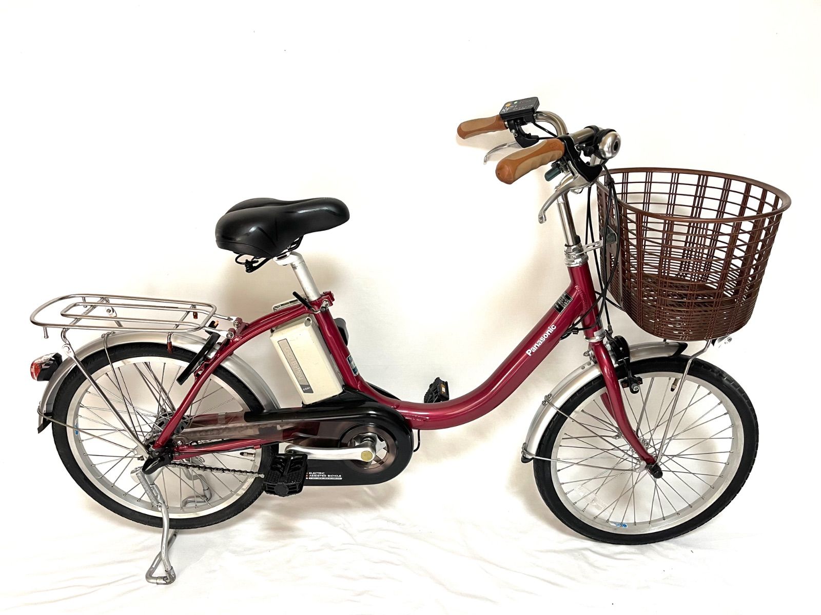9940【動作確認済】送料無料 Panasonic 電動アシスト自転車 6.6Ah 長 