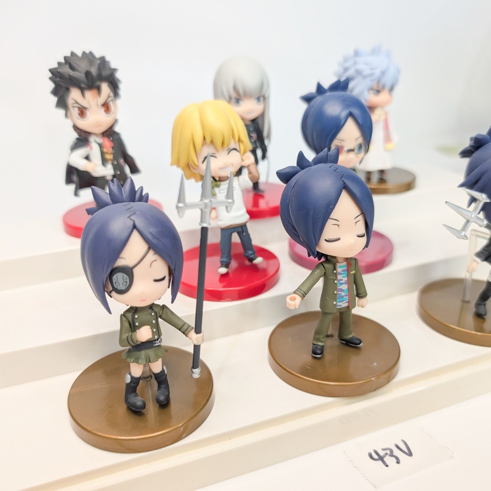 家庭教師ヒットマンREBORN！　ザンザス　スクアーロ　グッズセット 家庭教師ヒットマンREBORN! フィギュア ザンザス スクアーロ 白蘭