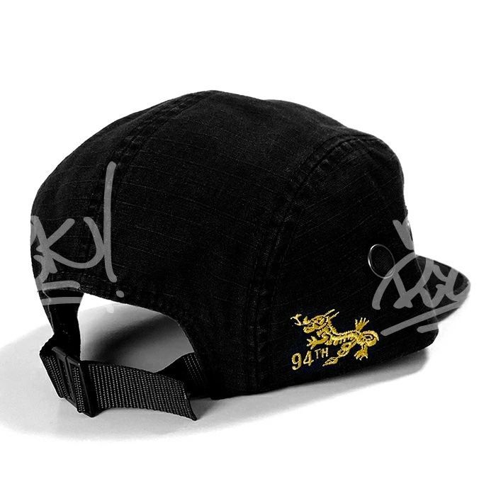 送料無料 メンズ キャップ ブラック Supreme シュプリーム Military
