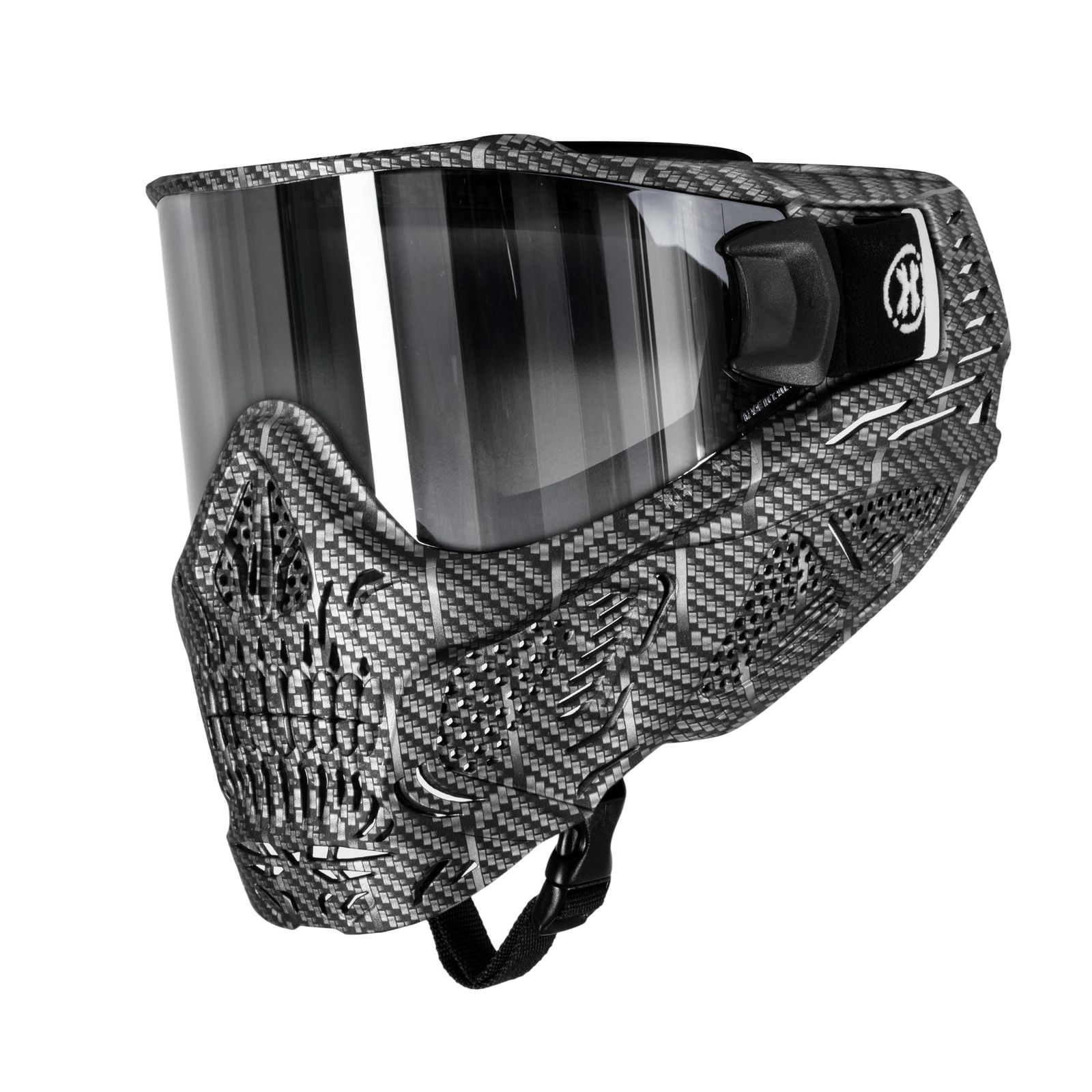 新品 HK Army HSTL SKULL GOGGLE MACHINE(Silver w/Chrome Lens)