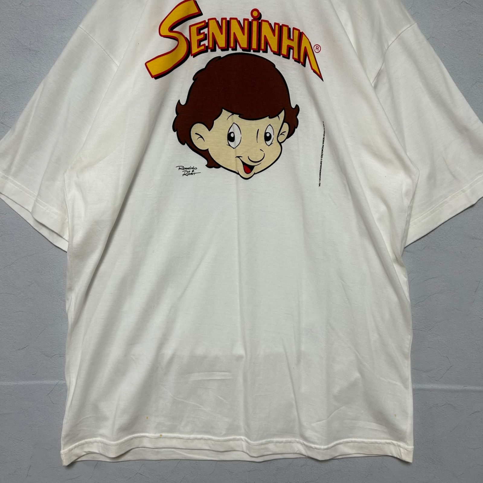 90s ヴィンテージ アイルトンセナ セニーニャTシャツ SENNINHA 