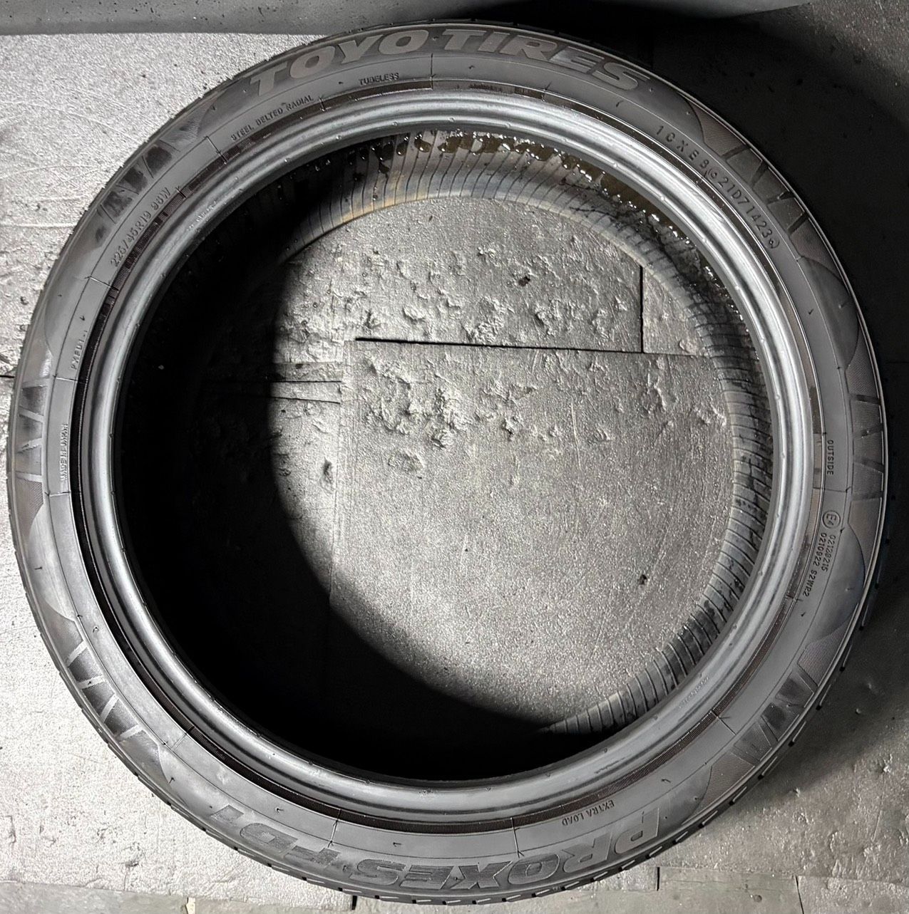 2023年製 約8.2分山 トーヨータイヤ TOYO TIRES プロクセス PROXES FD1 