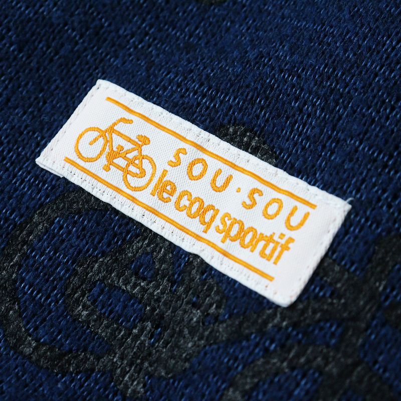 ソウソウ SOU・SOU 京都 x ルコック le coq sportif BIKEポンチョ F