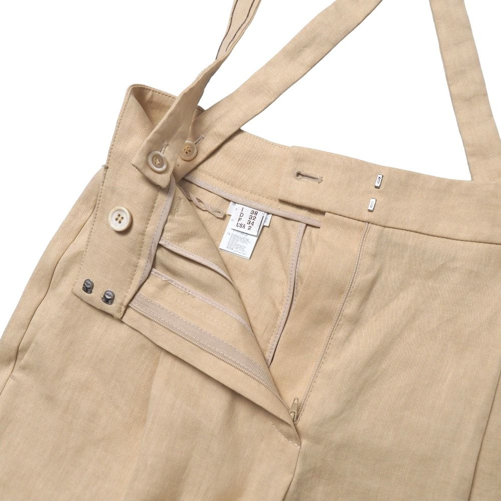 ブルネロクチネリ ベージュ モニーレ装飾 パンツ brunello cucinelli