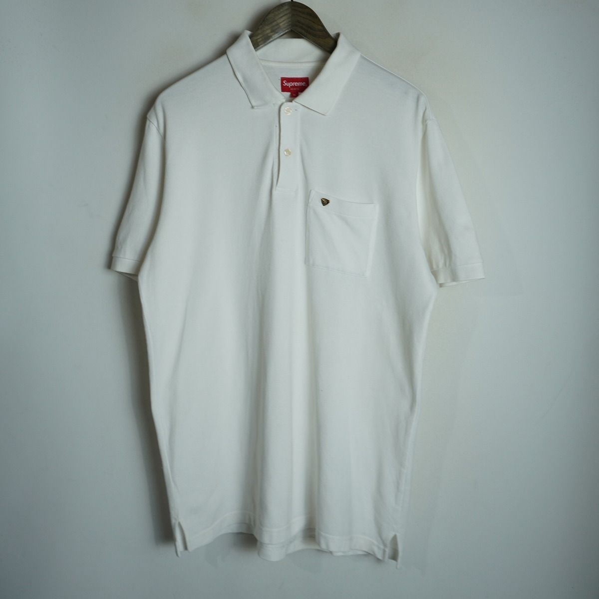 希少 国内正規 Supreme シュプリーム Metal Lion Crest Polo メタル 