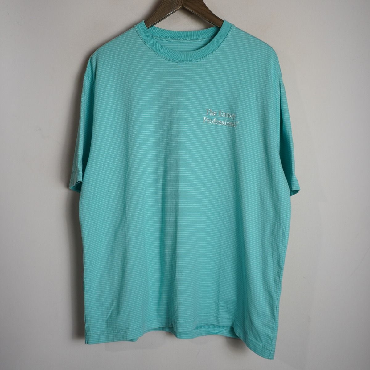 美品 23SS ENNOY エンノイ Border T-Shirt クルーネック ボーダー 半袖
