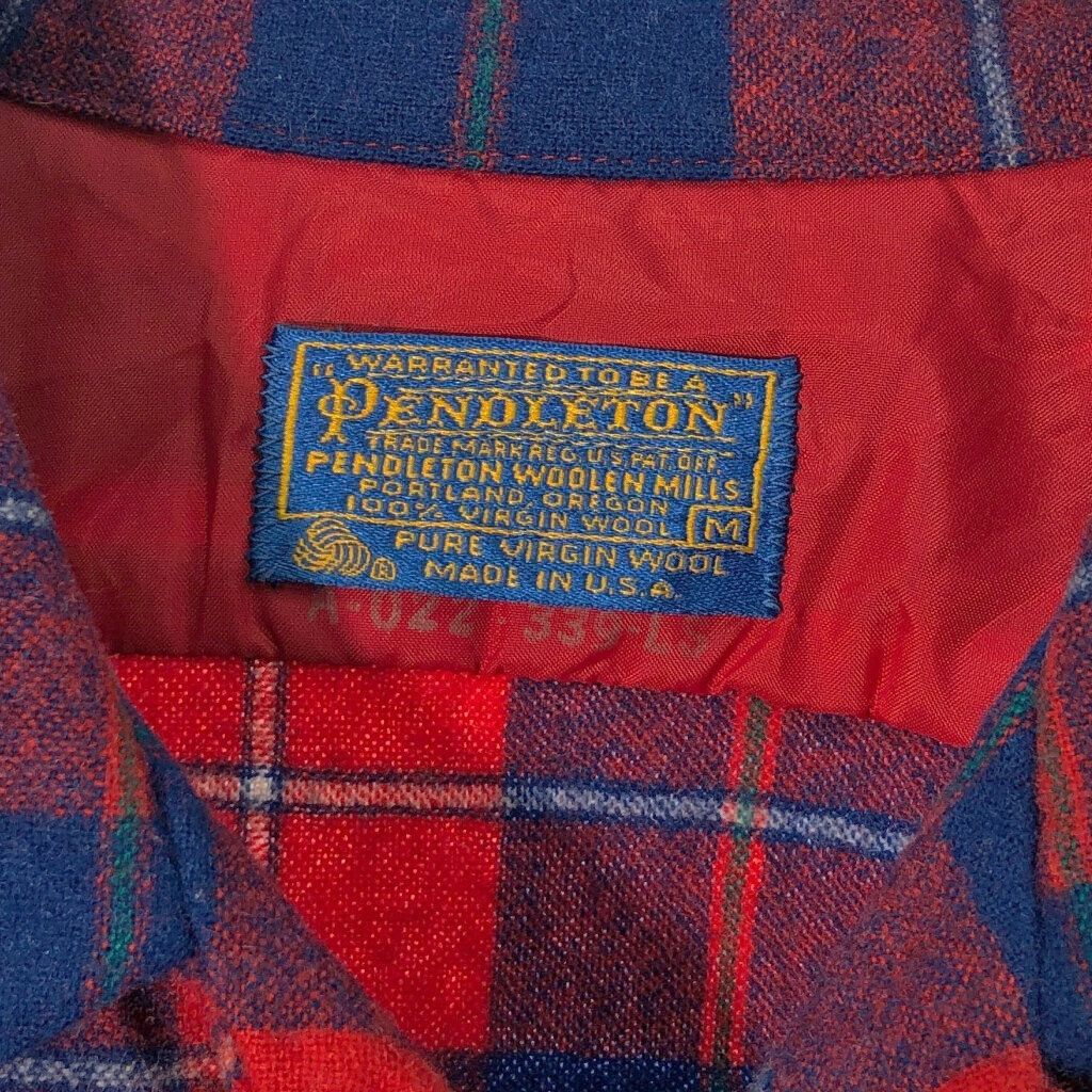 70年代 USA製 PENDLETON ペンドルトン ボードシャツ ヴィンテージ