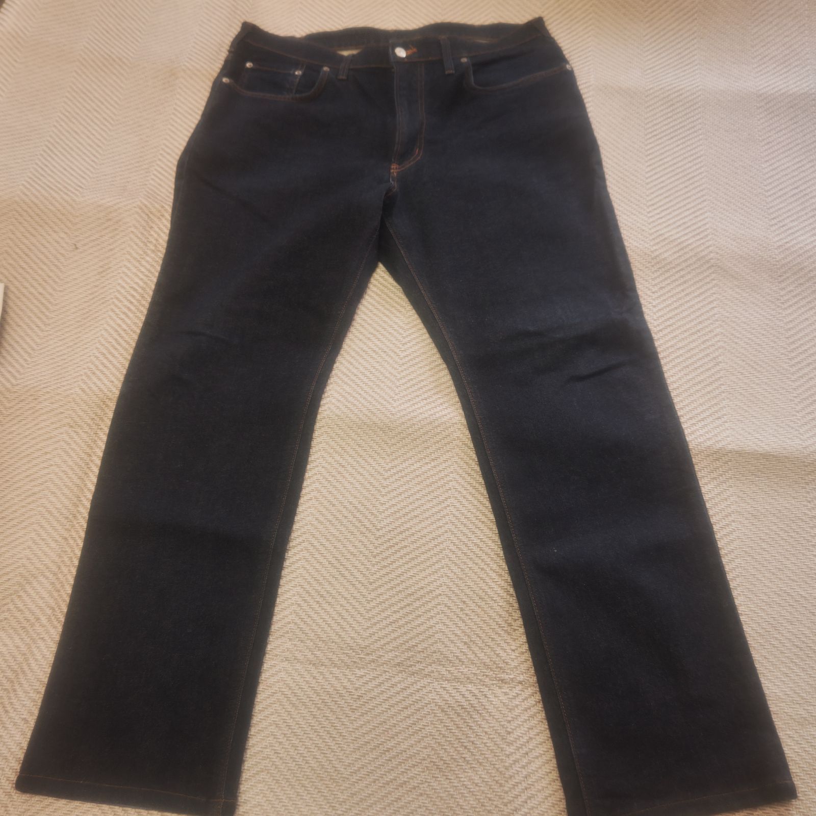 専用出品です（A） EDWIN 403 デニムパンツ W38 濃紺 日本製 ストレッチ ストレート 美品