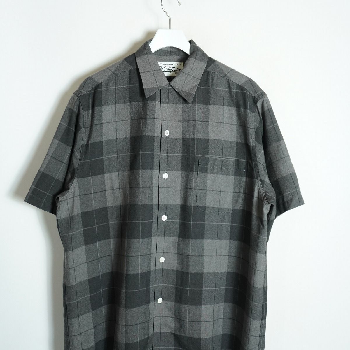 24SS WACKO MARIA オンブレ オープンカラー シャツ ジャケット 【公式