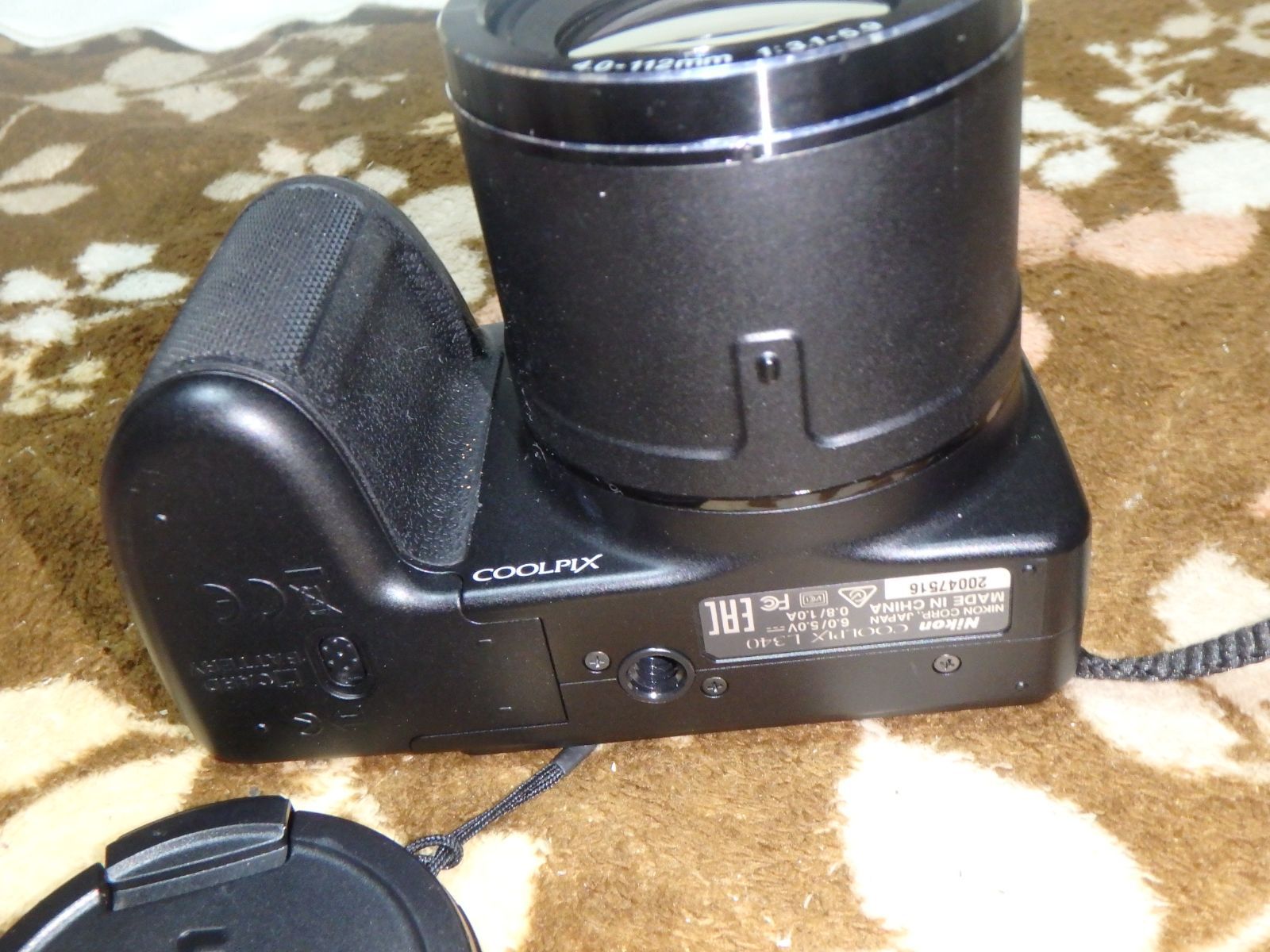 NIKON L340 COOLPIX デジタルカメラ 乾電池駆動 - メルカリ