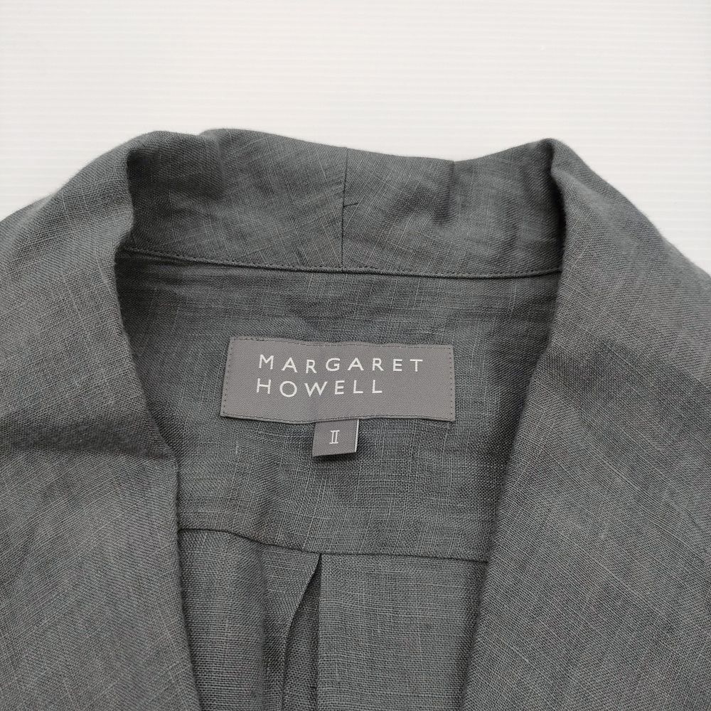 MARGARET HOWELL FINE LINEN SHIRT 578-4151001 定価29700円 リネン 