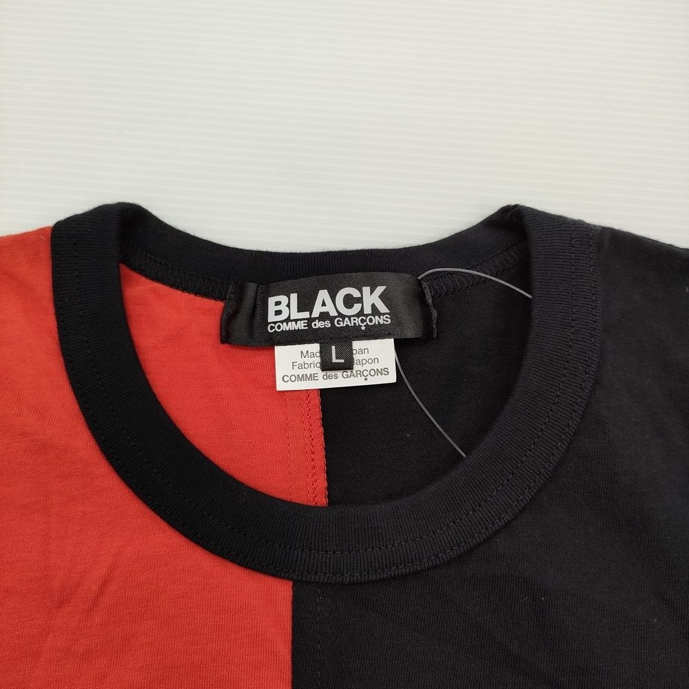 BLACK COMME des GARCONS ディズニー 1E-T006 AD2020 定価14300円 半袖Ｔシャツ カットソー レッド ブラック レディース ブラックコムデギャルソン【中古】6-0324S♪ BLACK COMME des GARCONS ディズニー 1E-T006 AD2020 定価14300円 半袖
