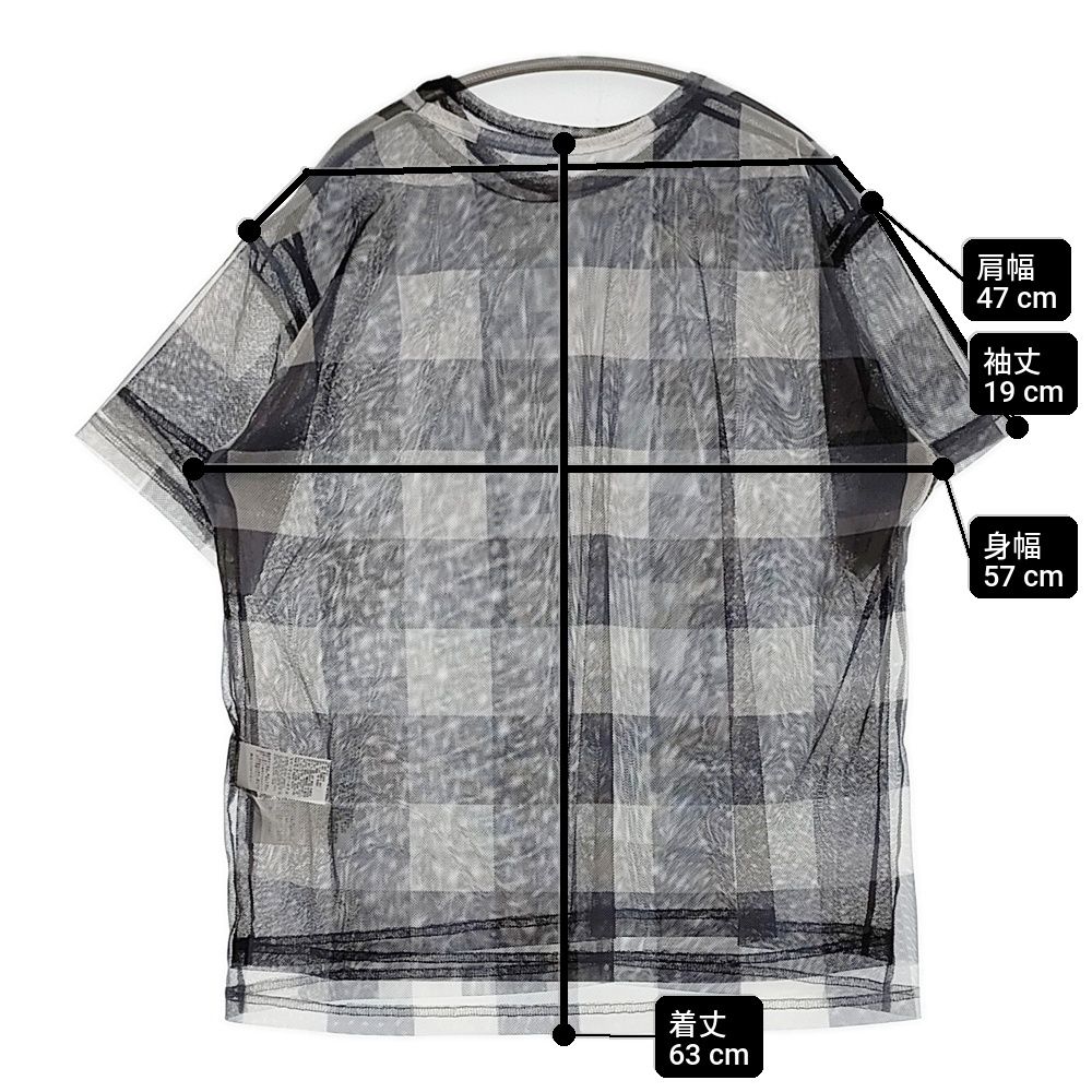 Ys(ワイズ) メッシュカットソー 24SS レディース トップス Ys(ワイズ) メッシュカットソー 24SS レディース トップス 【公式通販】