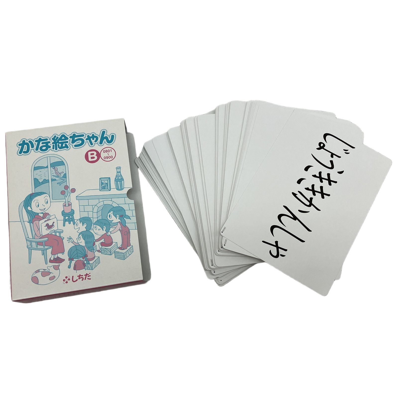 七田式 かな絵ちゃん Bセット フラッシュカード 教材 しちだ 中古