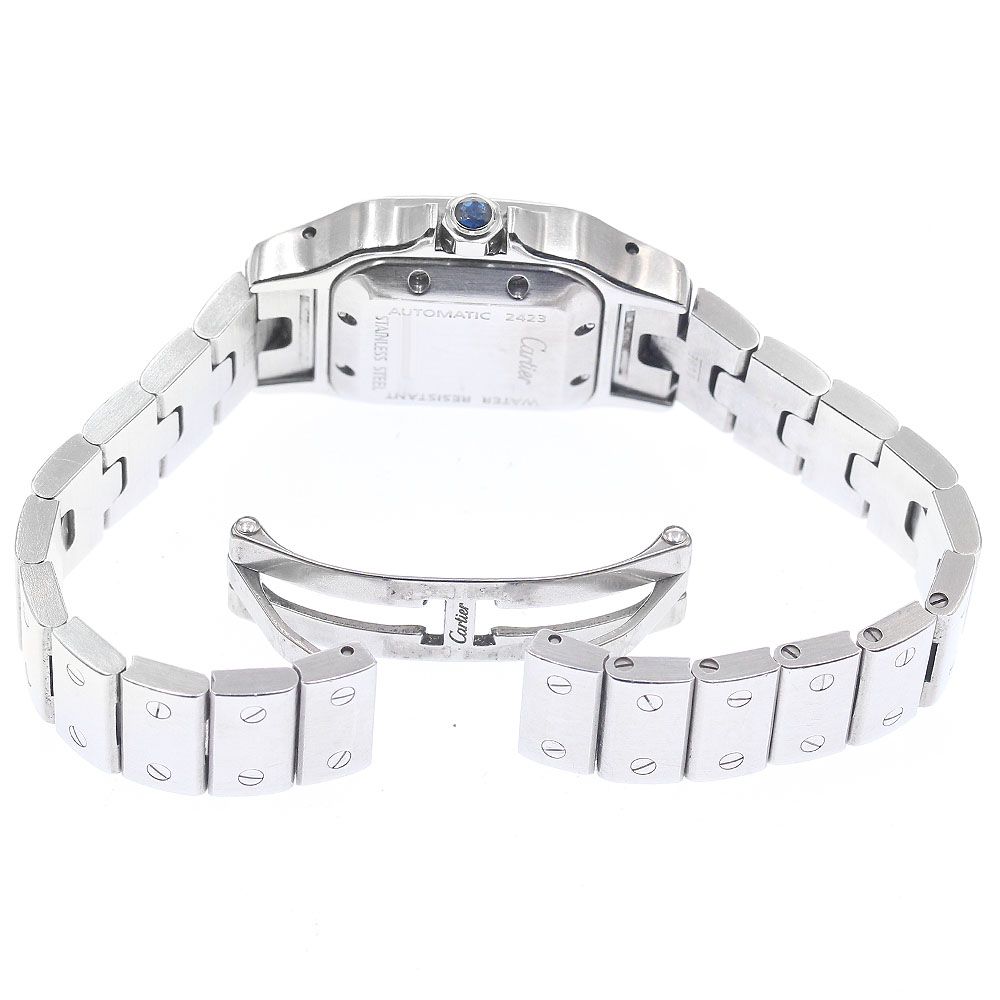 カルティエ CARTIER W20062D6 サントスガルベSM デイト 自動巻き レディース _947310 カルティエ CARTIER W20062D6 サントスガルベSM デイト 自動巻き
