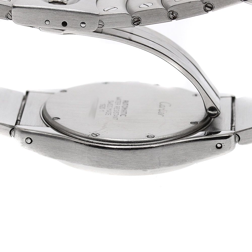  カルティエ CARTIER W20026K1 サントスクーガー LM デイト 自動巻き メンズ _951657 ニット 自動巻き時計 腕時計(アナログ)