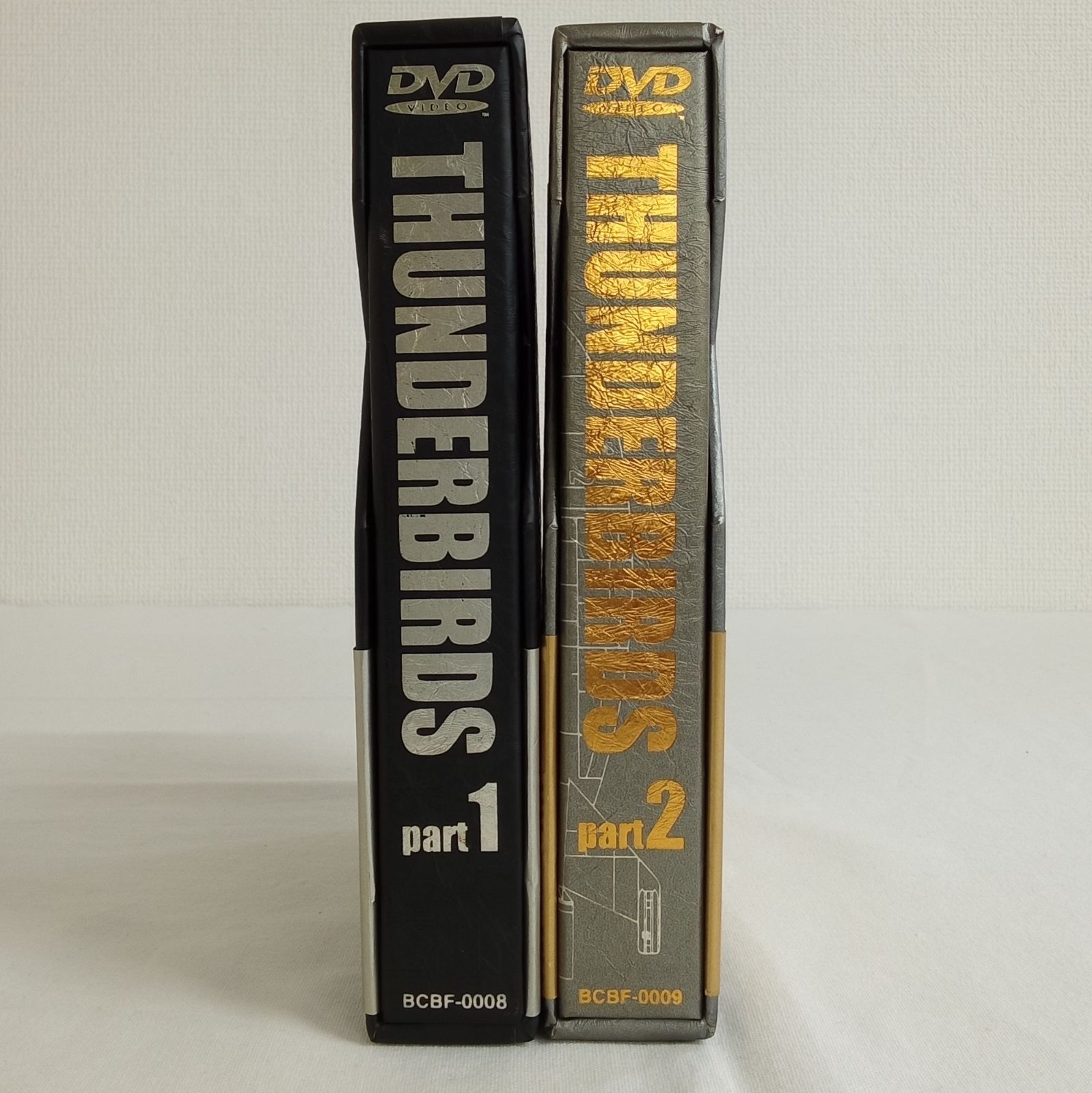 サンダーバード メモリアルボックス part1 part2 DVD8枚組 2冊セット