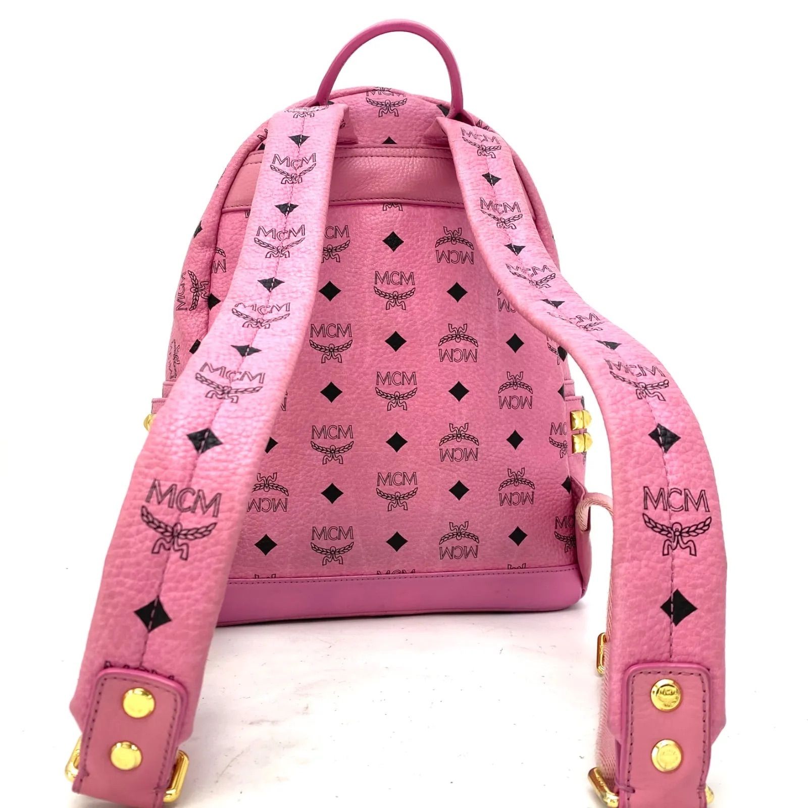MCM サイドスモール スタッズ ヴィセトス バッグパック リュック