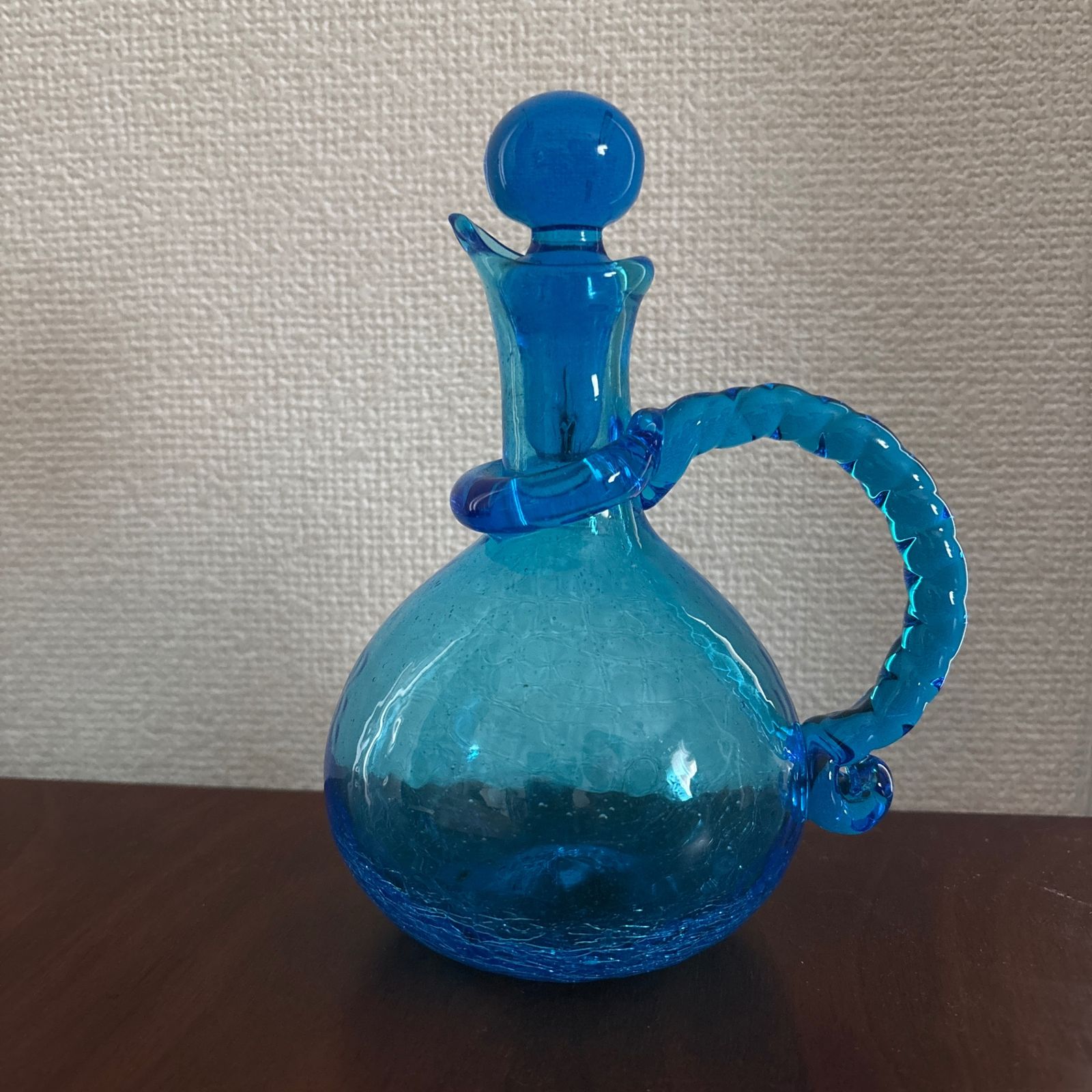 屋我平尋　デキャンタとグラスセット 透明 青 屋我平尋 デキャンタとグラスセット 透明 青 【公式通販】