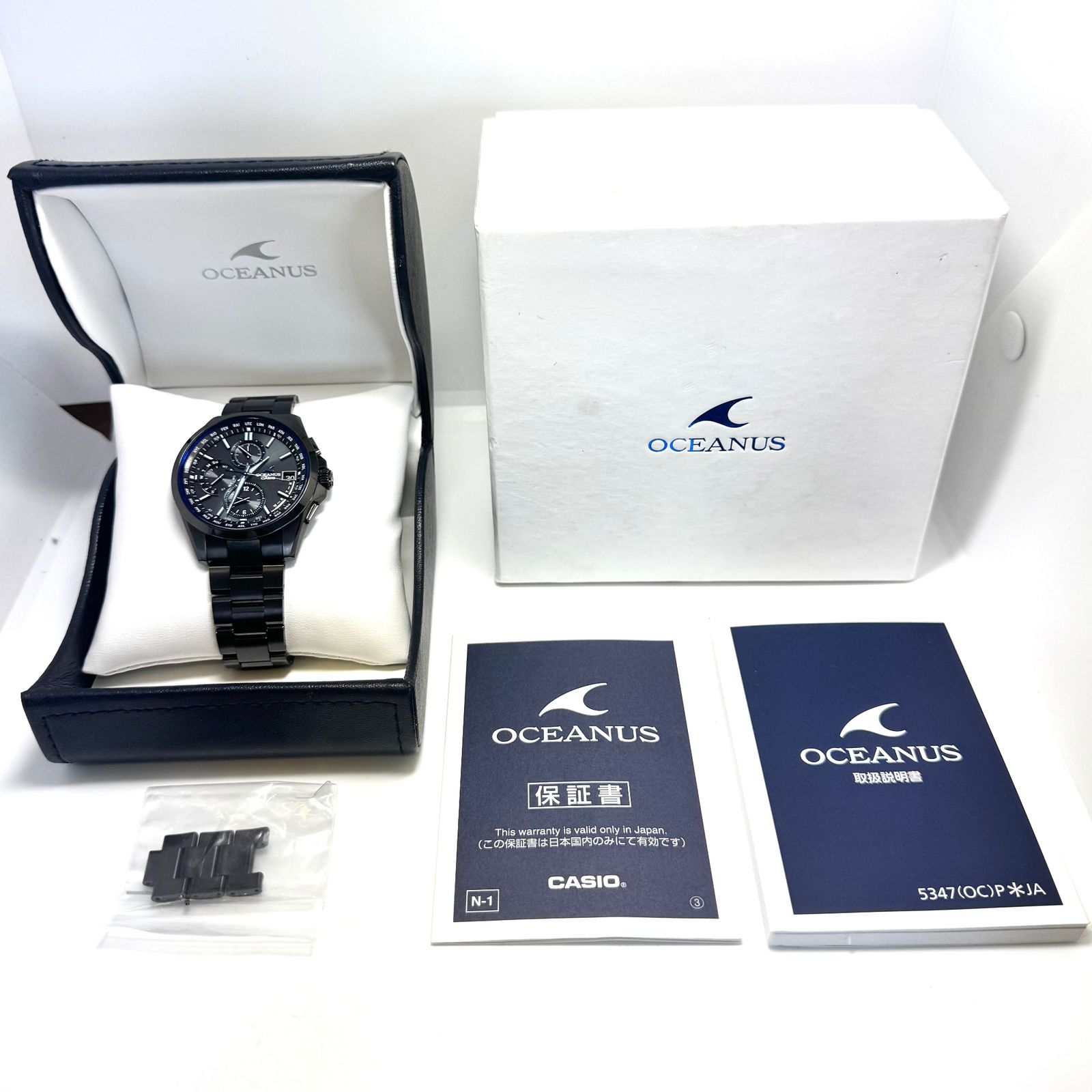 美品】腕時計 メンズ カシオ CASIO オシアナス クラシックライン OCW 