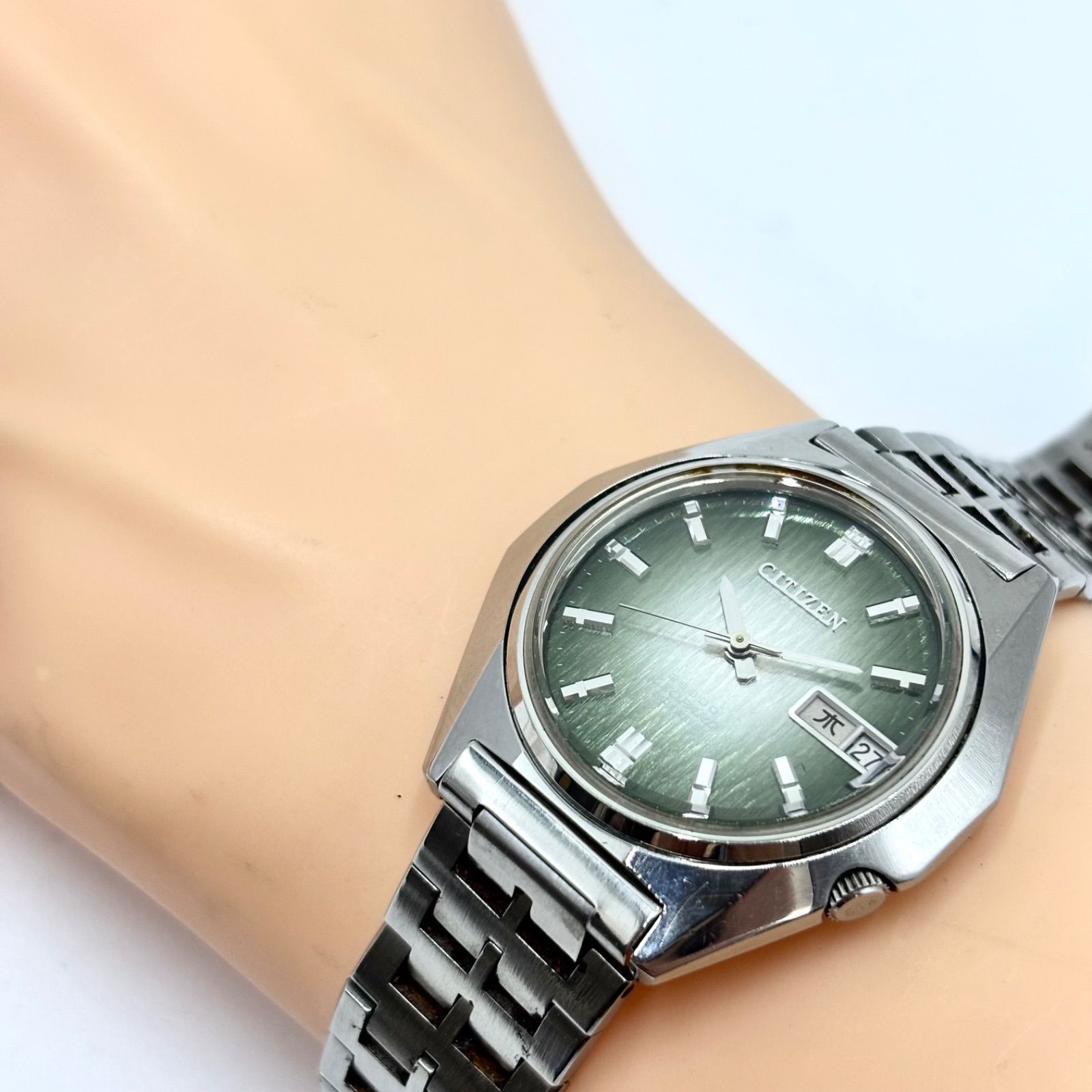 美品/70s】Citizen Leopard シチズン レオパール 腕時計 28800 26石 