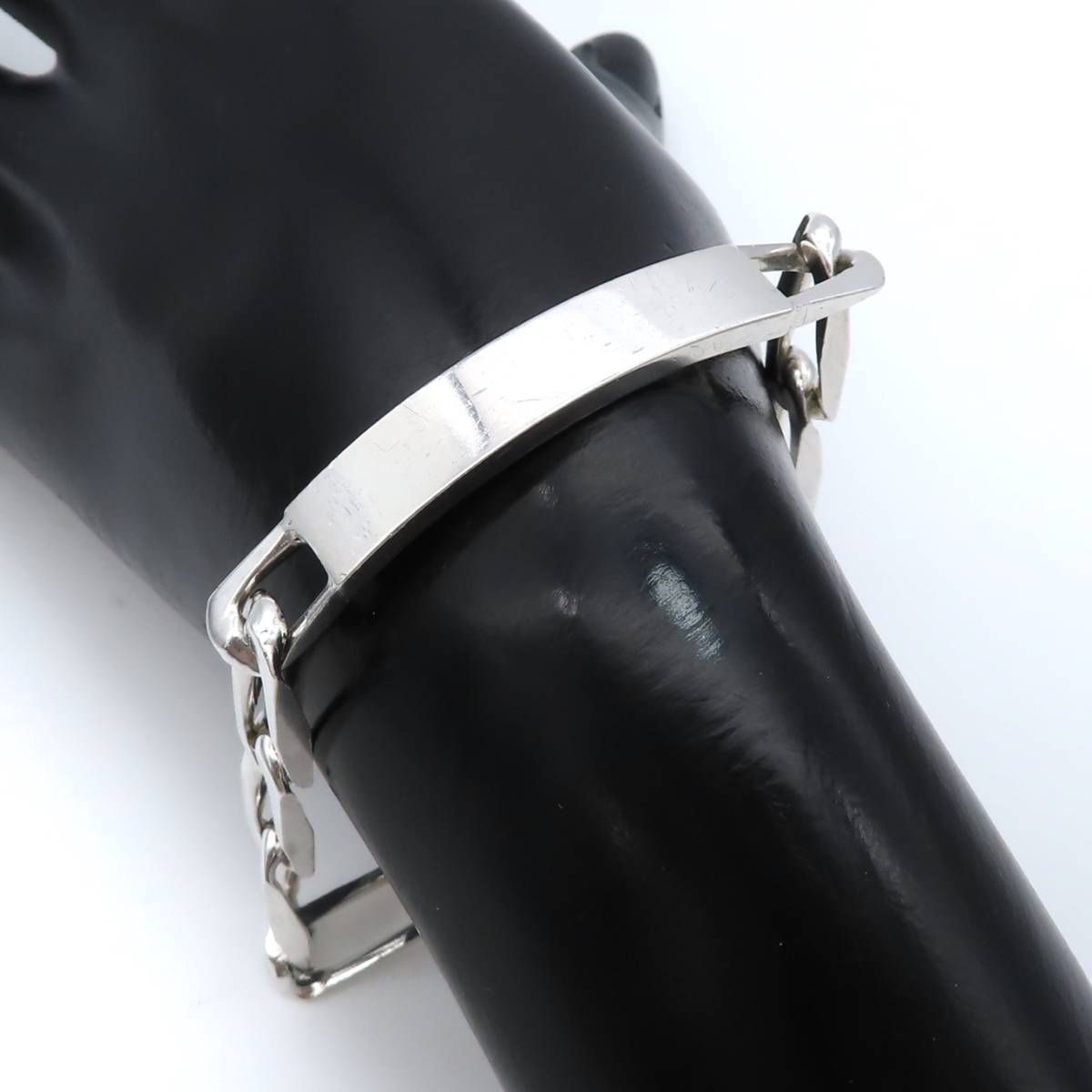 希少 ティファニー ヴィンテージ ブレスレット 喜平 SV925 極希少 Tiffany&Co. ヴィンテージ ティファニー ID プレート 喜平