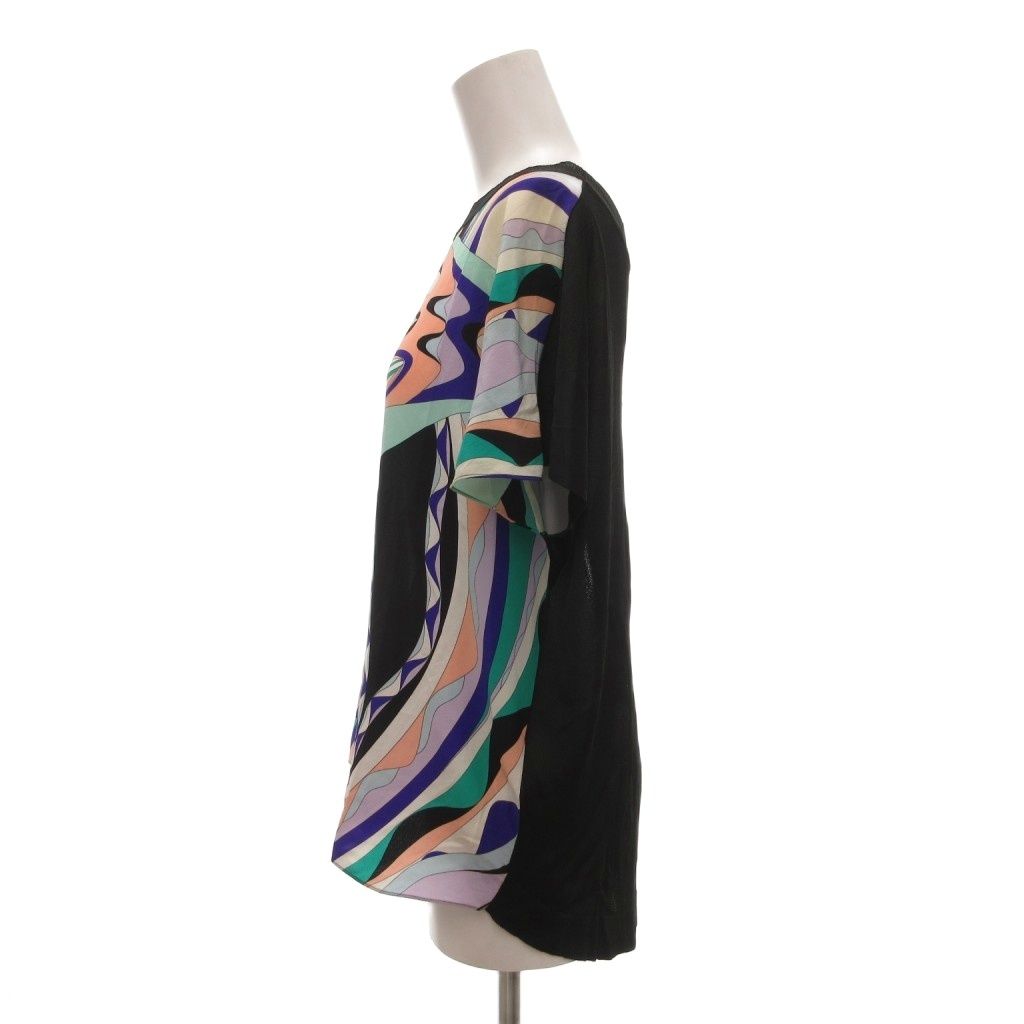 エミリオプッチ EMILIO PUCCI イタリア製 カットソー 絹 シルク M
