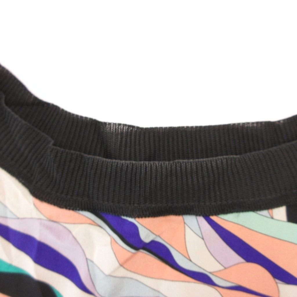 エミリオプッチ EMILIO PUCCI イタリア製 カットソー 絹 シルク M