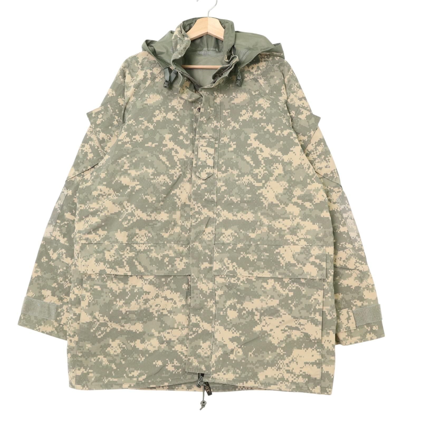 USA製 PROPPER プロパー ECWCS GEN2 GORE-TEX パーカージャケット ミリタリー UCPカモ (メンズ LARGE LONG) 中古 古着 A3989 USA製 PROPPER プロパー ECWCS GEN2 GORE-TEX パーカージャケット