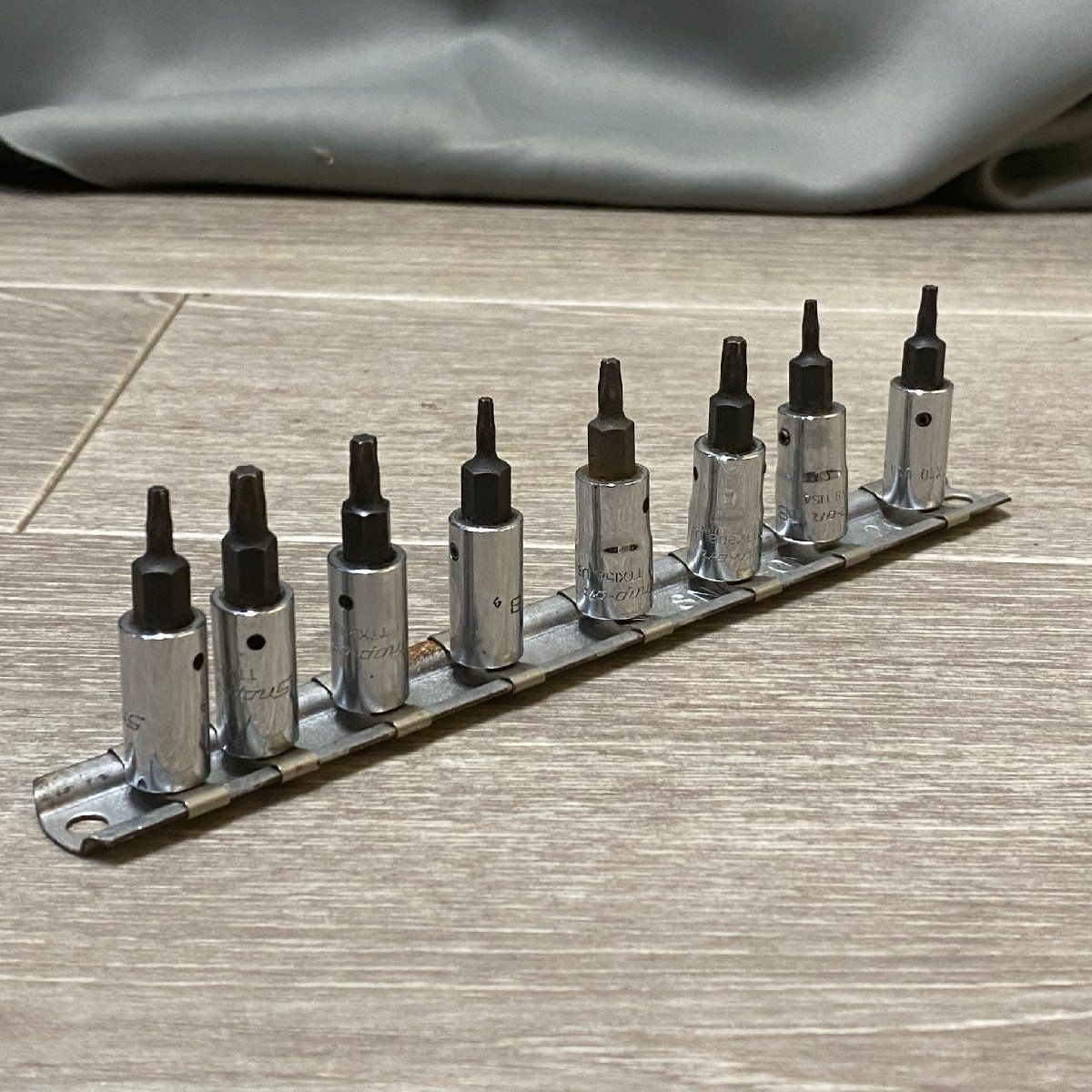 Go46 Snap-on トリプルスクエア ソケットセット 工具 スナップオン 265 TX25C.15A.20B.10.8/M1