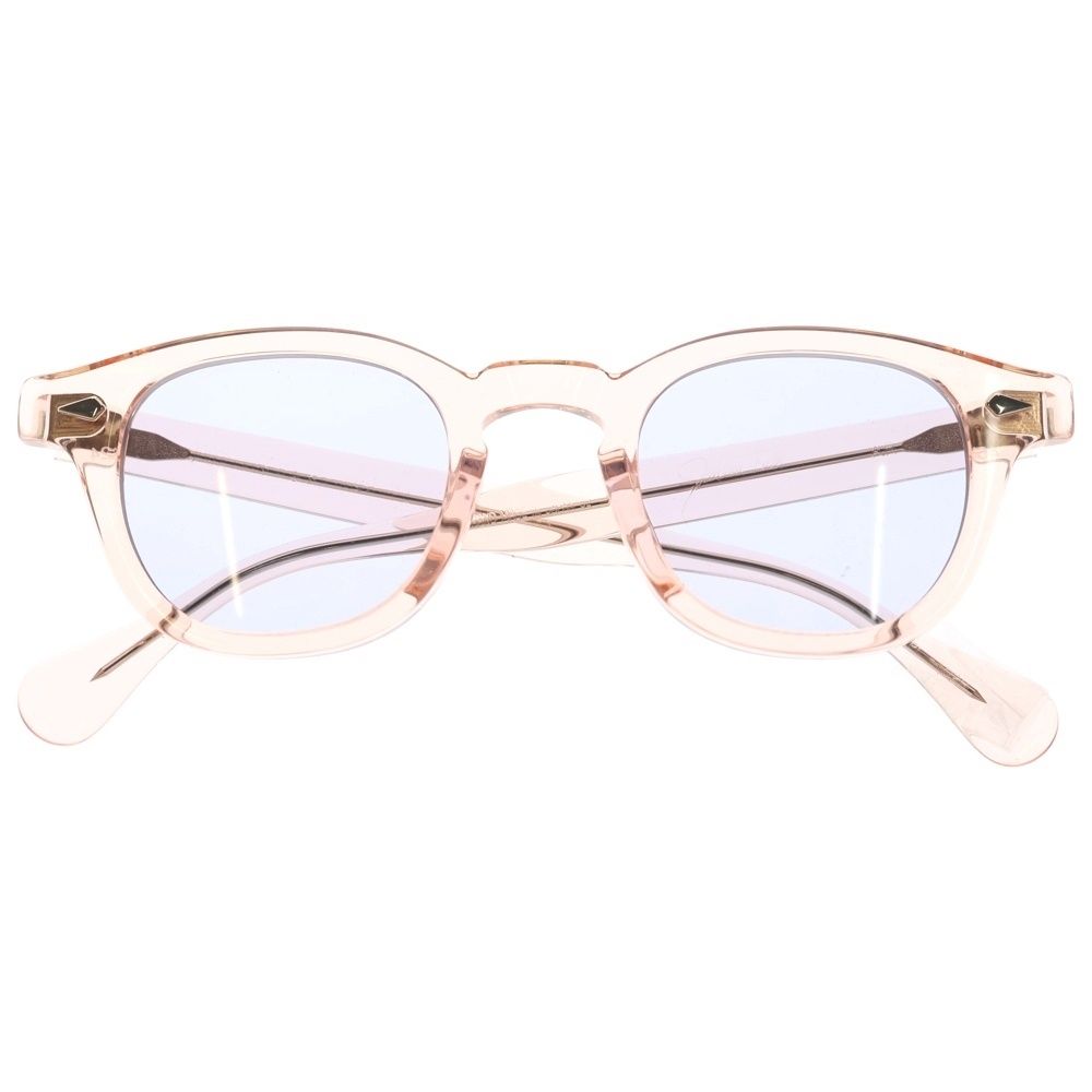 JULIUS TART OPTICAL ジュリアス タートオプティカル AR SUN クリアフレーム ウェリントンサングラス アイウェア ピンク JULIUS TART OPTICAL (ジュリアス タートオプティカル) AR SUN クリア