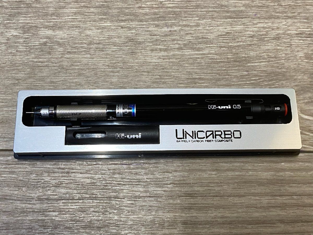 3513 三菱 Hi-uni SHARP UNICARBO 製図用HB 0.5mm/M2 - メルカリ