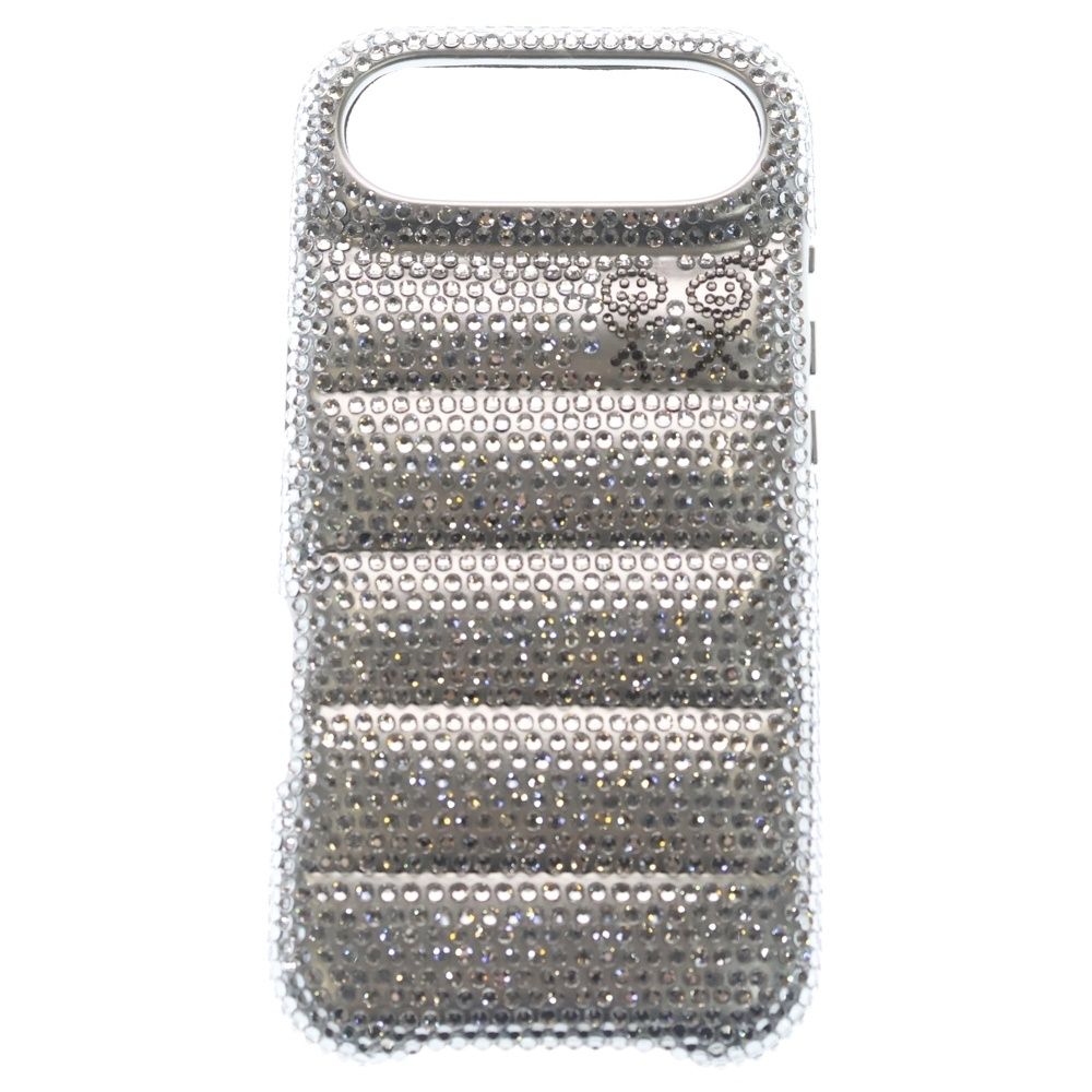 NO BRAND (ノーブランド) urban sorhistication アーバンソフィスティケーション スパンコール iPhone 17 Air アイフォンケース シルバー