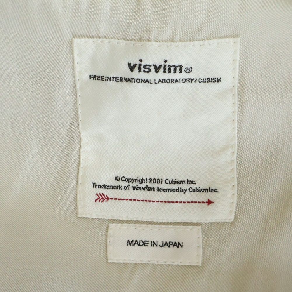 VISVIM (ヴィスヴィム) SOWER JKT テーラードジャケット グレー