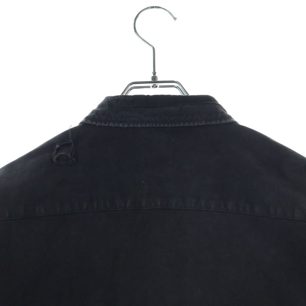 VISVIM (ヴィスヴィム) TRAVAIL SHIRT L/S CRASH クラッシュ加工 長袖
