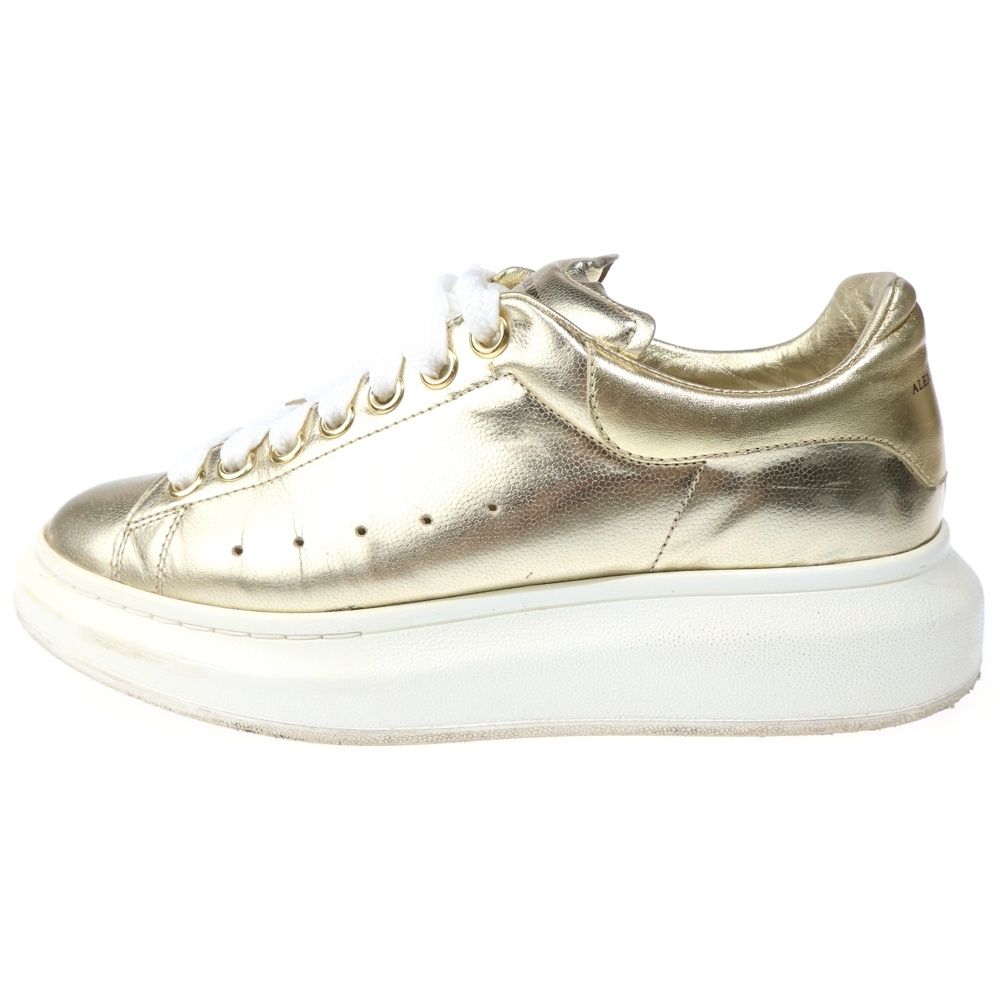 Alexander McQueen (アレキサンダーマックイーン) メタリック レザー