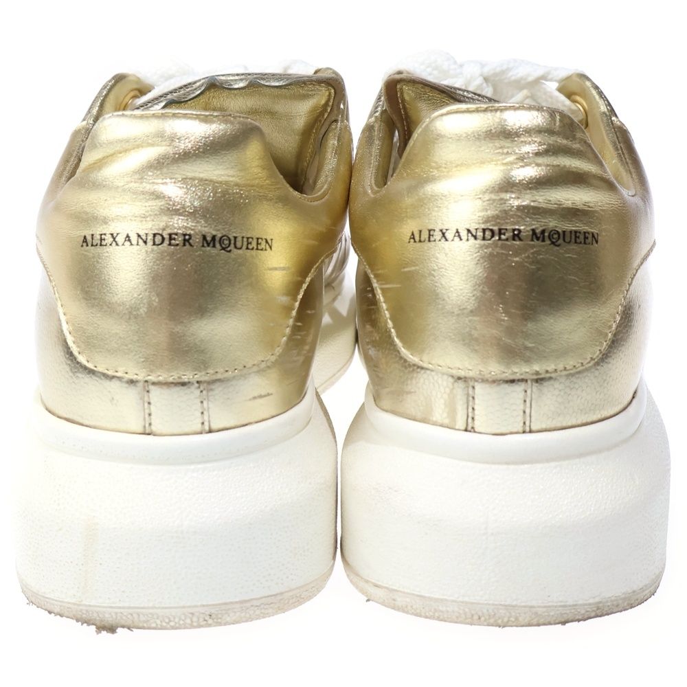 Alexander McQueen (アレキサンダーマックイーン) メタリック レザー