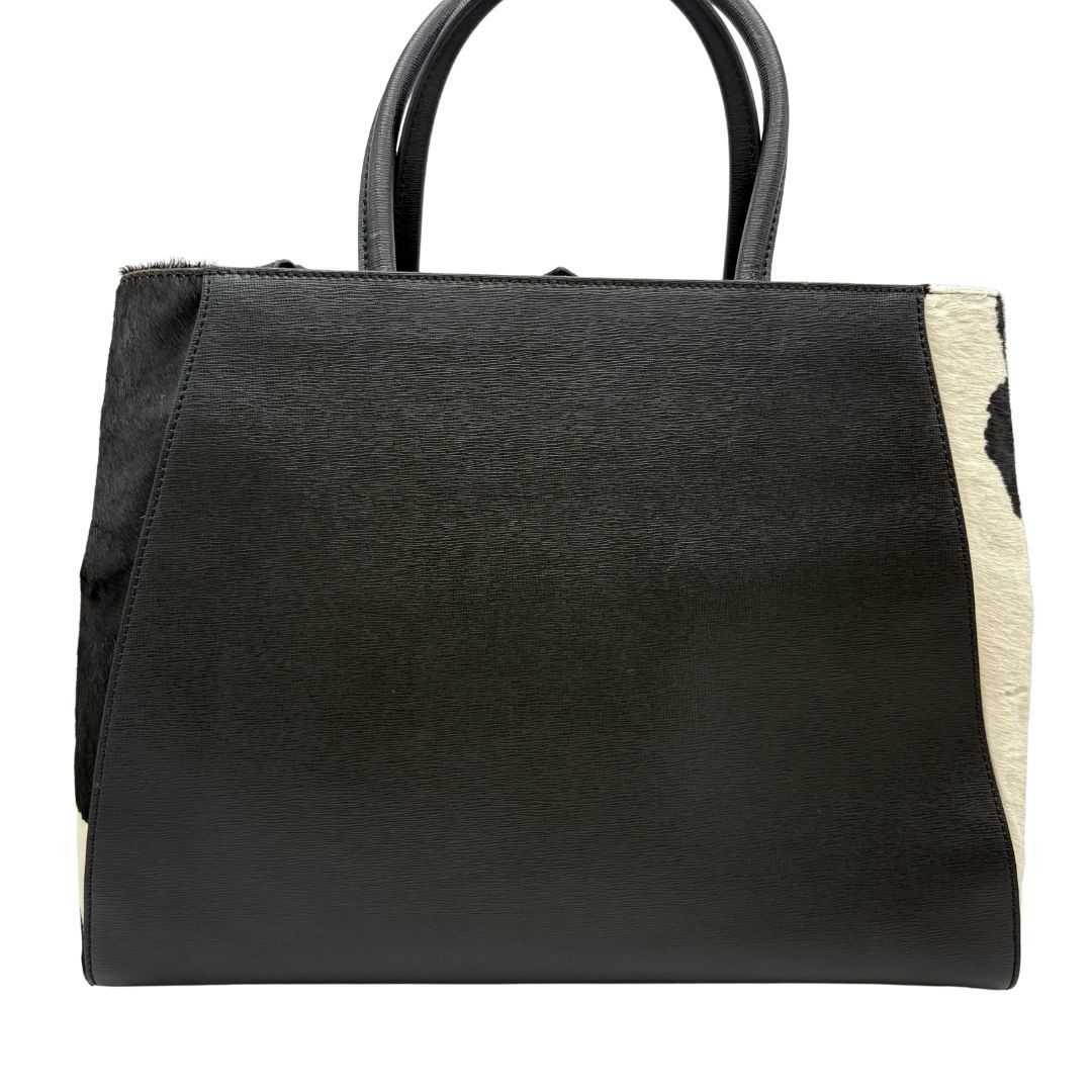 良品 フェンディ トゥージュール レザー 2WAY ハンドバッグ ショルダー 