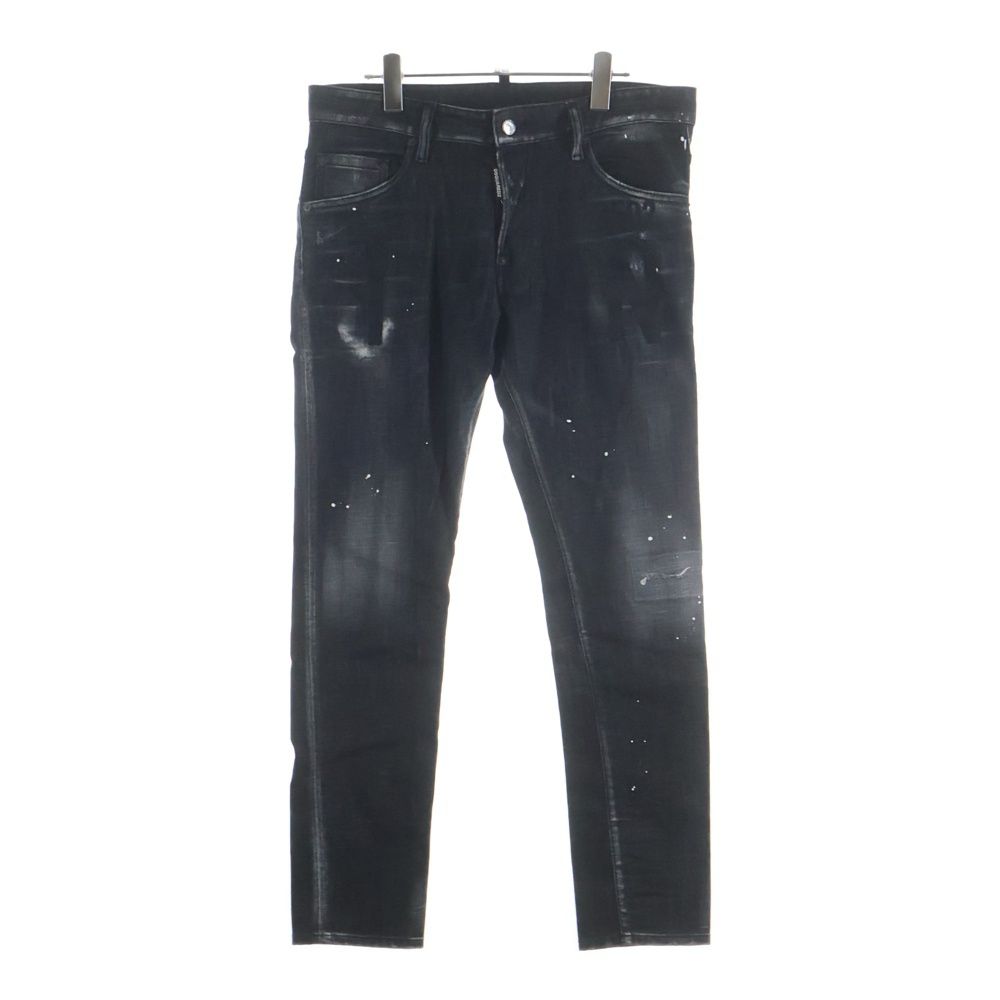 DSQUARED2 (ディースクエアード) 22AW ペイント加工 スキニーデニム