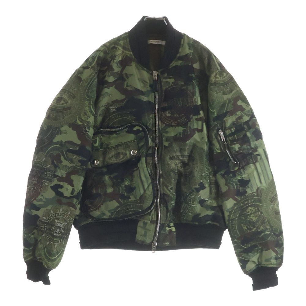GIVENCHY (ジバンシィ) カモフラ 迷彩総柄 グラフィックプリント 