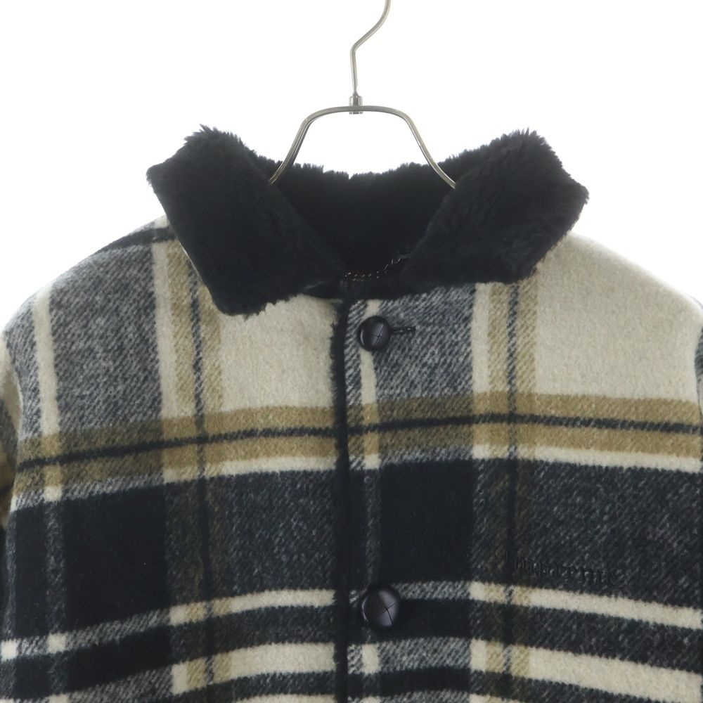 SUPREME (シュプリーム) 25AW Plaid Car Coat プレイド カー ボア