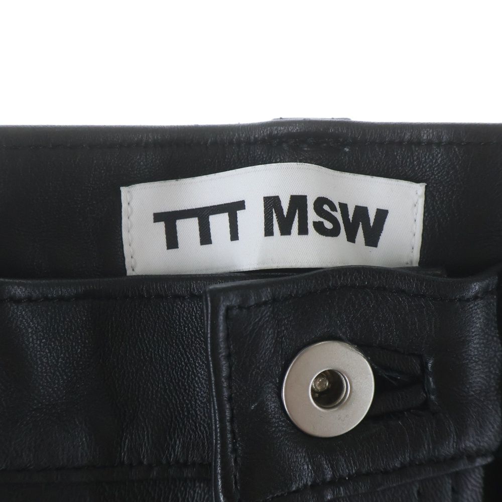 パンツ TTT_MSW ティーモダンストリートウェア 21SS シープスキン
