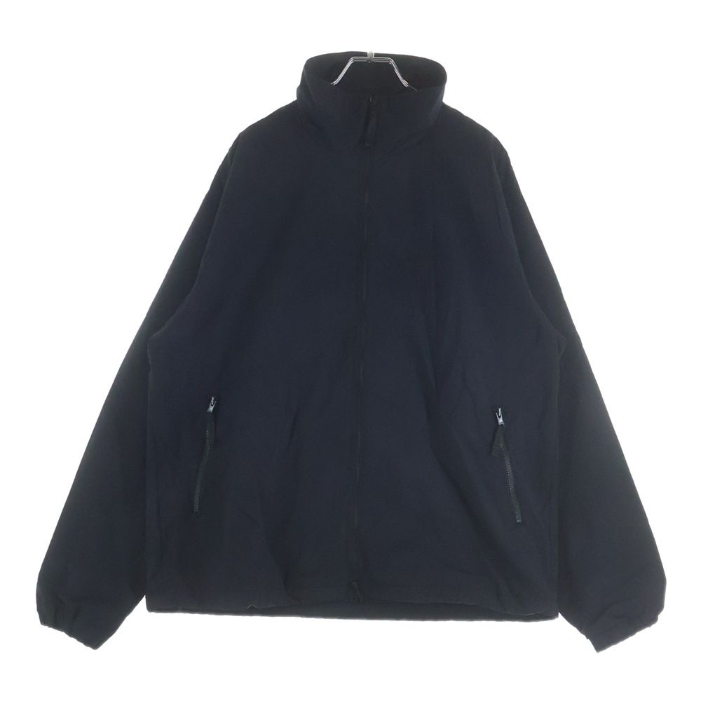 The Ennoy Professional エンノイプロフェッショナル 23SS エンブロイダリーロゴ ジップアップ ナイロンジャケット ブラック SS23BRENJK01LV The Ennoy Professional (エンノイプロフェッショナル) 23SS エン