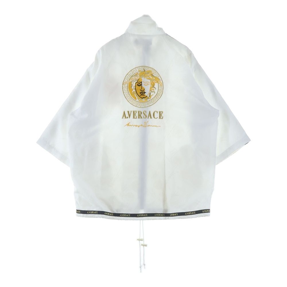 VERSACE ホワイト セットアップセット XL VERSACE オールオーバー ロゴ